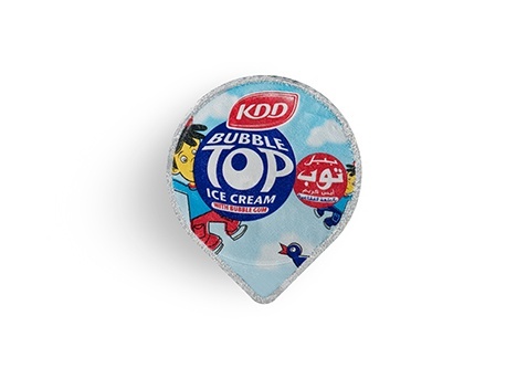Ice Cream Bubble Top Vanilla cups