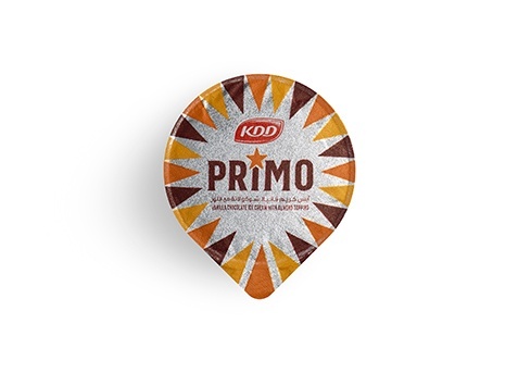 Ice Cream Vanilla Chocolate Primo Cup
