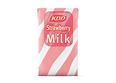 Low Fat Strawberry Flavored Milk