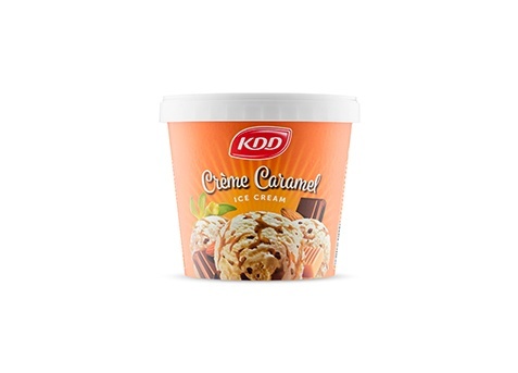 Ice Cream Cream Caramel Tubs