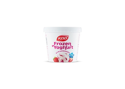 Frozen Yoghurt with Strawberry