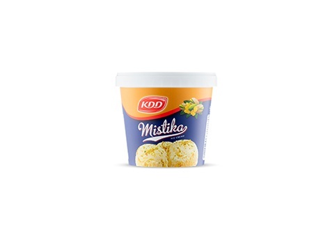 Ice Cream Mistika with pistachio Tubs
