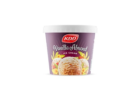 Ice Cream Vanilla Almond Tubs