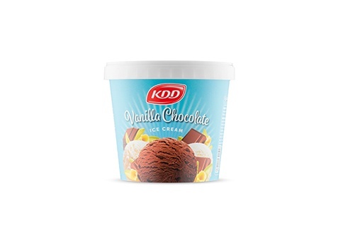 Ice Cream Vanilla Chocolate Tubs