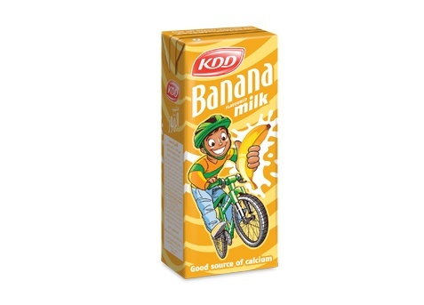 Low Fat Banana Flavored Milk Cartoon Character Pack