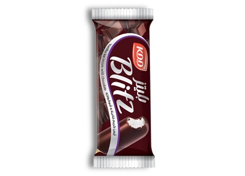 Ice Cream Vanilla with Chocolate Stick Blitz