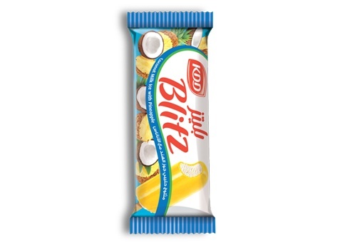 Milk Ice Coconut with Pineapple Coating Blitz