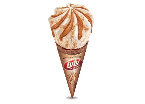 Ice Cream Vanilla Lulu Cone