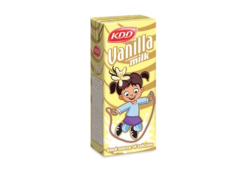 Low Fat Vanilla Flavored Milk Cartoon Character Pack